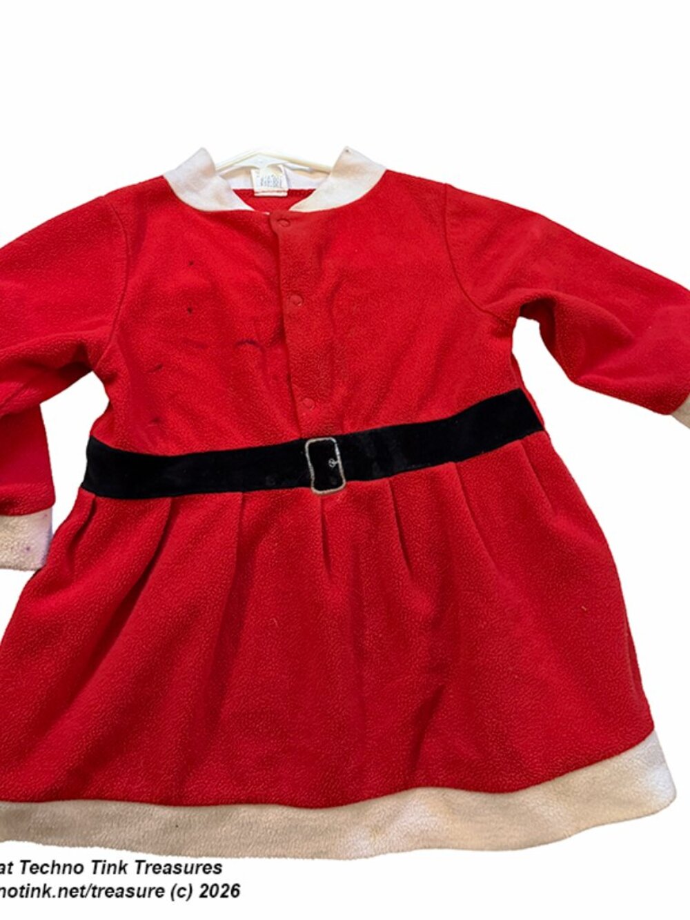 Red Santa Shirt - 24 months (previously owned)